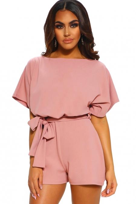 Chic Belted Romper