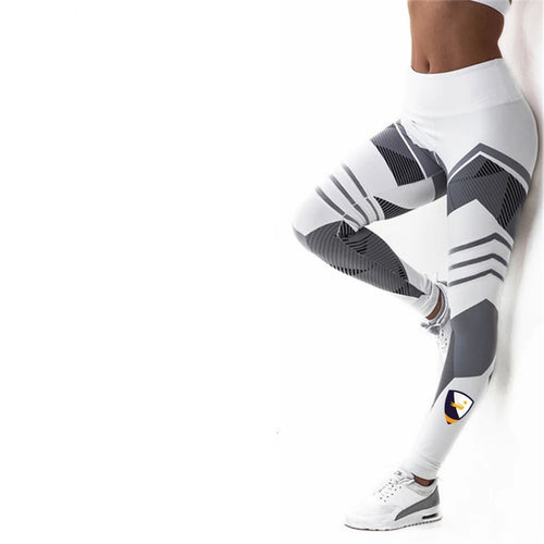 HDDHDHH Brand Printing Geometric Pattern Sports Leggings Women's Pants