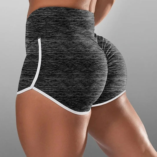 Women Seamless Workout Leggings High Waist Push Up Short Leggings