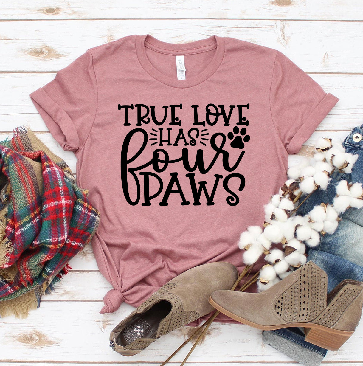 Pawsitively True Love T-shirt